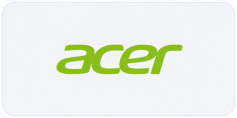 Overzicht van het assortiment Acer laptops